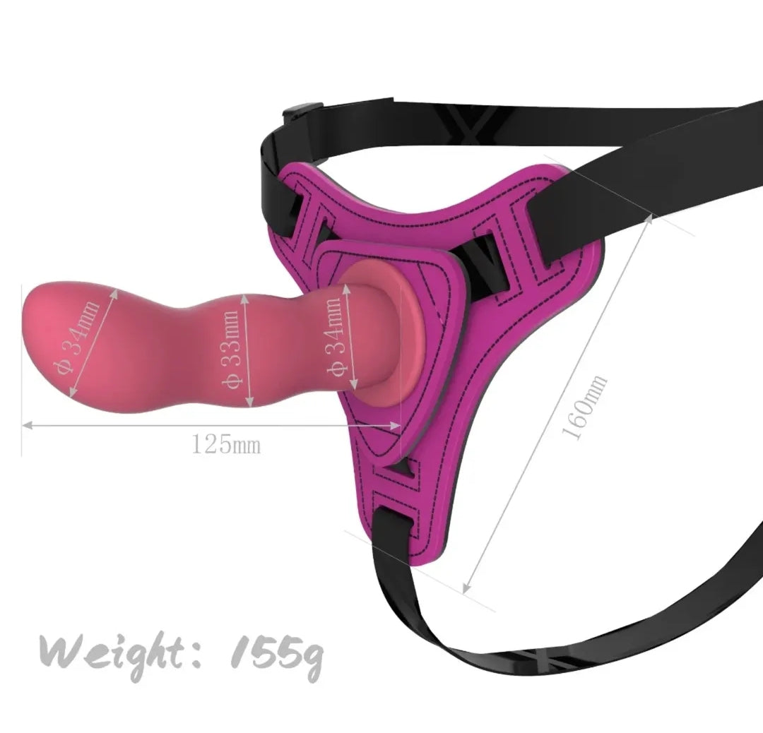 Ladies Toys 5 inch adjustable strapon