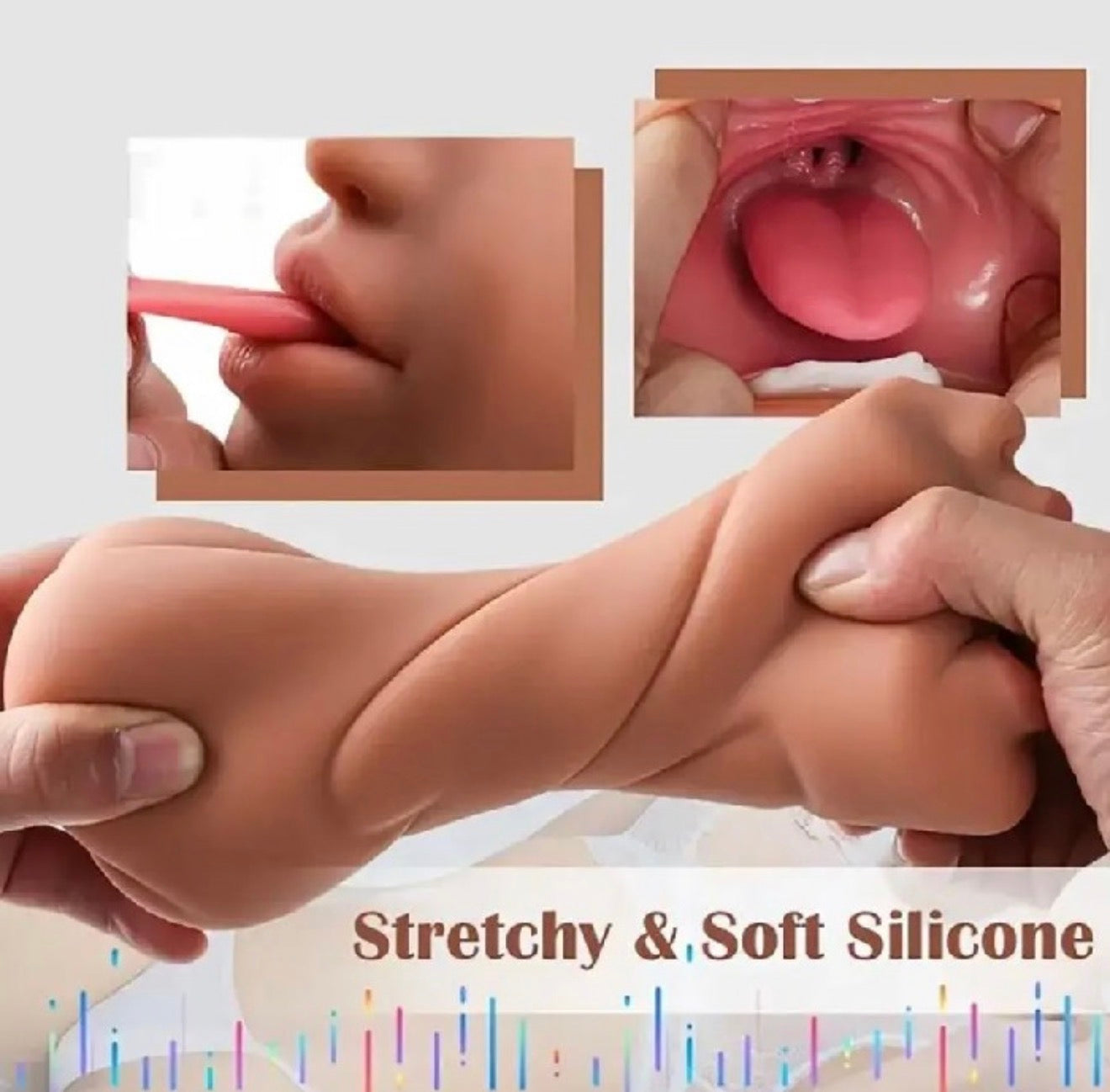 3 IN 1 Male masturbation Toy