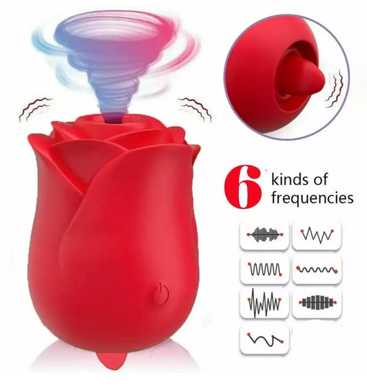 Ladies Toys 2 in 1 Rose