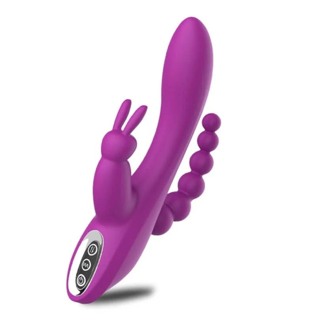Andromine 3-in-1 Rabbit Vibrator